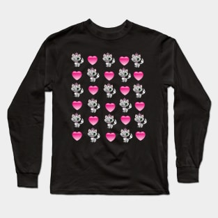 Evil Sweetheart Kitty Long Sleeve T-Shirt